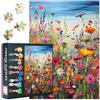 TISHIRON Puzzle con fiori, 1000 pezzi, Bloom Plant Puzzles per adulti, uomini e donne, regalo Blossom impegnativo, puzzle per famiglia, dimensioni finite 70 x 50 cm