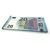 Cashbricks 75 x €20 (New 2015) Euro Banconote (125% Size)