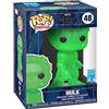 Funko Pop! Artist Series: Marvel Infinity Saga - Object - Hulk - Green - Avengers - Figura in Vinile da Collezione - Include una Custodia Protettiva in Plastica Premium - Idea Regalo - Movies Fans