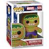 Funko POP Marvel: Holiday - Hulk S3 Figura da Collezione, Multicolore, 50660