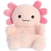 Aurora, Palm Pals Ax Axolotl, 33675, peluche rosa, 13 cm