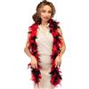 Boland - Boa di piume 50 g, lunghezza circa 180 cm, anni '20, Gatsby, carnevale, Halloween, festa a tema, costume, teatro