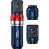 Dragonhawk Fold Pro Macchinetta Tatuaggi Senza Fili, 7 Corse Regolabili | 2,4-4,2mm, 2 Batterie 1500mAh, Per Professionisti, Blu
