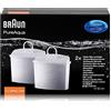 Braun AX13210006, Confezione da 2 Filtri per Brita