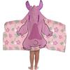 Jay Franco Disney Lilo & Stitch Angel - Telo a Mantella con Cappuccio 56 × 130 cm per Bambini, Super Morbido per Bagno, Spiaggia, Piscina e Viaggio, Prodotto con Licenza Ufficiale, Rosa