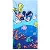 Disney Store Official telo mare in morbido cotone di Topolino, ad asciugatura rapida, per piscina e spiaggia, per bambini, H150 x W74cm