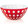 Guzzini LE MURRINE CONTENITORE CM 25 (ROSSO-BIANCO-TRASPARENTE)