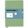 LEUCHTTURM1917 Taccuino per schizzi A5, Copertina rigida, liscio, Sage | 150 g/m² cartoncino da disegno, 112 pagine, cucito a filo, senza acidi, per matita, pennarelli, carboncino e pastelli