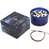 Ancient Wisdom Candela Segni Zodiacali con Gemme, Bracciale Incluso, Idea Regalo (Ariete)