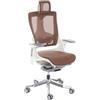 Sedia ergonomica NIGER, completamente regolabile, colore arancione