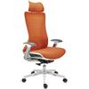 Sedia Ergonomica ENERGY, Poggiatesta, Tecnologia e Design, Alta Qualità, in Rete, Arancione