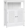 Mobiletto GROVER, Elegante, 60x30x80cm, in Legno colore Bianco