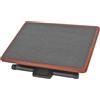 Poggiapiedi Ergonomico DERBY, Regolabile, Antiscivolo, Nero