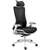Sedia Ergonomica ENERGY, Poggiatesta, Tecnologia e Design, Alta Qualità, in Rete, Nero