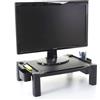 Supporto per Monitor TOTEM, 43.5x33.5x13.5cm, Altezza Regolabile, Nero