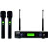 Audio Design Sistema Wireless Uhf con 2 Microfoni a Gelato Audio Design Pmu 2212