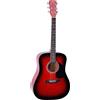Soundsation Chitarra Acustica Dreadnought Soundsation Yosemite DN Red