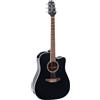 Takamine Chitarra Acustica Elettrificata Takamine GD34CE Black Dreadnought Cutaway