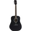 Cort Chitarra Acustica Elettrificata Dreadnought Cort AD810E Black con Borsa