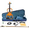 LUTHIER Violino elettrico 4/4 Luthier EV201 Natural silent con cuffie