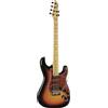 Eko Chitarra Elettrica Leggera HSS 24 Tasti Eko Aire Lite Flat Sunburst
