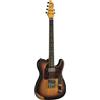 Eko Chitarra Elettrica Relic S-H Eko Tero Sunburst Stile Tele Moderno