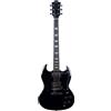 Eko Chitarra Elettrica Doppio Humbucker Eko DV 300 Black Stile SG