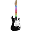 Eko Chitarra Elettrica Smart con LED Eko S-300 Visual Note Black per Studio