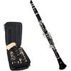 Soundsation Clarinetto Sib Soundsation SCL-18 - 18 Chiavi Sistema Boehm con Custodia