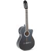 Gewa Chitarra Classica Elettroacustica - Gewa Pure Basic Nera con EQ e Accordatore