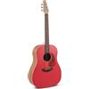 Ovation Chitarra Acustica Ovation Applause Jump Slope Shoulder Dreadnought Red