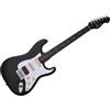 MOOER Chitarra Elettrica Strat HSS Mooer MSC10 Pro Black C Nera
