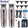 Kemei Tagliacapelli professionale Tagliacapelli elettrico per uomo Tagliacapelli Macchina per tagliare i capelli Kit per toelettatura per taglio di capelli KM-032