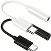 Adattatore Aux da tipo C a 3,5 mm Cavo audio jack 3 5 per Huawei Xiaomi Redmi POCO Sumsang LG Adattatore Aux da 3,5 mm a 8 pin per iPhone