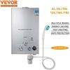 VEVOR Propano GPL Scaldabagno A Gas In Acciaio Inox Senza Serbatoio Gas Propano GPL Caldaia Elettrodomestico 6L-18L Scaldabagno