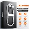 iHokolo Cuffie cablate originali di tipo C per Xiaomi 17 15 14 Pro Ultra, auricolari da 3,5 mm per Redmi Poco Huawei Samsung, accessori per auricolari