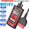 KINGBOLEN Thinkcar ThinkDiag 2 Ediag plus, software completo, supporto Can FD, 15 funzioni di reset, scanner diagnostico OBD2, codifica ECU bidirezionale, 1 anno di aggiornamenti gratuiti.