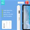 Metapen Air8 Pro per Apple Pencil 2018-2026, Stilo Ultra-Silenzioso con Ricarica 2X Più Veloce e Rilevamento del Palmo per iPad Pro 13, Air 5