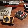 SYTOPIA Controller Mini IINE per iOS Android PC Telefono Gamebrick Retro Gamepad Controllo Fotocamera e Cambio Pagina Tastiera Portatile Dual Mode