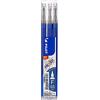 PILOT 006421 Frixion Point Sfera Cancellabile, Refill, 0.5 mm, Confezione da 3, Blu