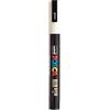 uni-ball 186503 - POSCA Marker mit feiner Rundspitze, elfenbein