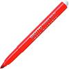 Giotto 456011 Pennarelli Turbo, Maxi Punta Larga, 1-3 mm, Confezione 12, Rosso