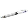 Bic 4 Colours - Penna biro, 4 colori, Grigio