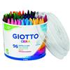 Giotto 523600 Barattolo di Pastelli a Cera