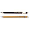 Koh-I-Noor 5900, Toisen d'or e Versatil 5201, Portamine in metallo con temperino per mine da 2 mm, set da 2, colori nero e giallo 2 Stifte Gelb
