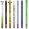 Legami Set di 7 penne gel cancellabili Panda,Cats,Hippo,Bee,Leone,Dino e Lama