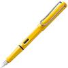 Lamy safari yellow - Stilografica con impugnatura ergonomica e pennino in acciaio lucido misura EF - ideale per qualsiasi scrittura e calligrafia - cartuccia T 10 blue inclusa - destrimani