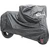 OJ JM10914 Bike Cover Wl Telo Copri Moto in Tessuto Spalmato Impermeabile con Cuciture Termosaldate e Fodera, Nero, Taglia XL