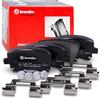Brembo P 85 095 - Pastiglia Freno - Posteriore