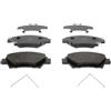 FERODO Kit pastiglie freni Anteriore con segnalatore acustico usura con accessori FDB4404 Compatibilità con HONDA Jazz III Hatchback GE, GG, GP, ZA INSIGHT ZE JAZZ IV GK CR-Z ZF JAZZ V GR